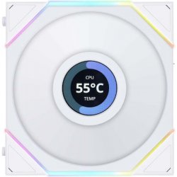 Lian Li UNIFAN TL LCD 120-1PCS Reverse White - Case Fan