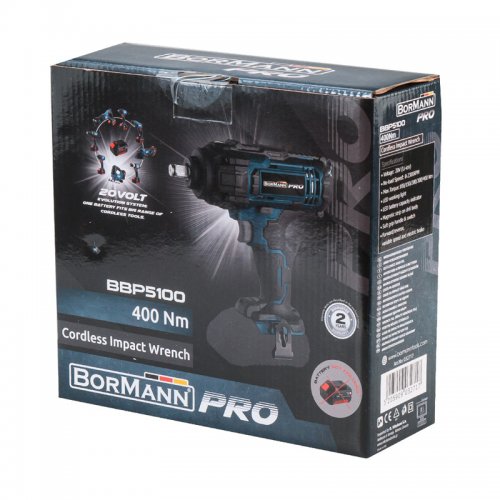 ΜΠΟΥΛΟΝΟΚΛΕΙΔΟ ΜΠΑΤΑΡΙΑΣ BRUSHLESS 20V BORMANN Pro BBP5100