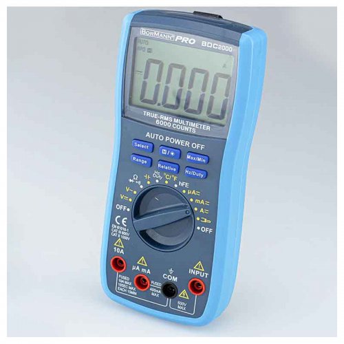 Bormann ΠΟΛΥΜΕΤΡΟ ΨΗΦΙΑΚΟ AC/DC 600V BDC2000