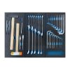 BORMANN Pro BWR7600SET Εργαλειοφορέας 6 Συρτάρια Πλαϊνό Ντουλάπι Και 120 Εργαλεία Cr-V