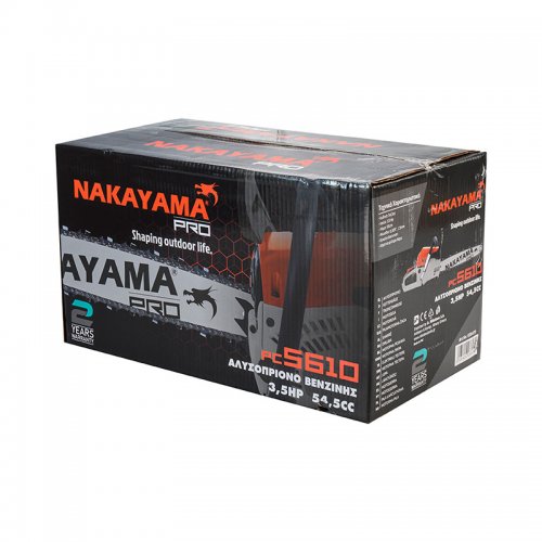 ΑΛΥΣΟΠΡΙΟΝΟ ΒΕΝΖΙΝΗΣ 3.5HP, 54,5cc NAKAYAMA PRO PC5610