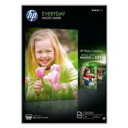HP Φωτογραφικό Χαρτί A4 200g/m² 100 Φύλλα Every Day Semi Gloss Photo Paper Q2510A