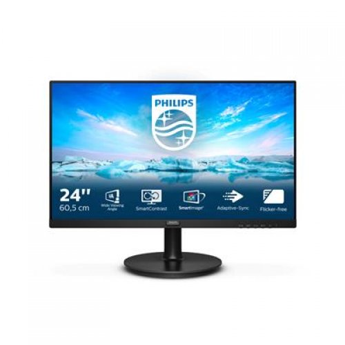 Philips V Line 242V8LA/00 LED display 60.5 cm (23.8") 1920 x 1080 pixels Full HD Black