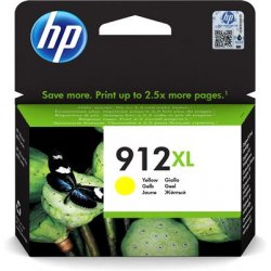 Cartridge HP Inkjet No 912XL High Yield Yellow (825p)