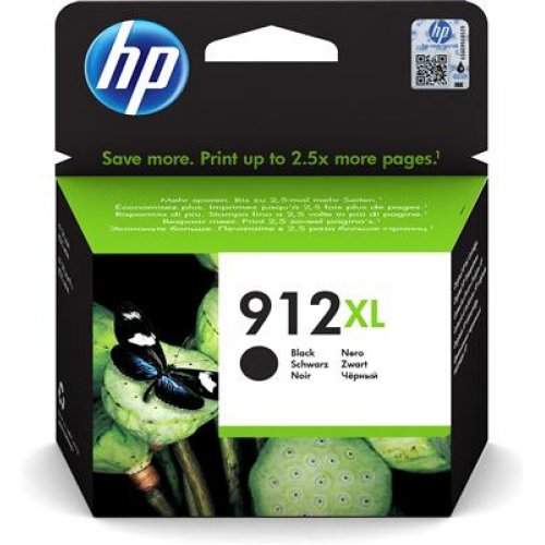 Cartridge HP Inkjet No 912XL High Yield Black (825p)