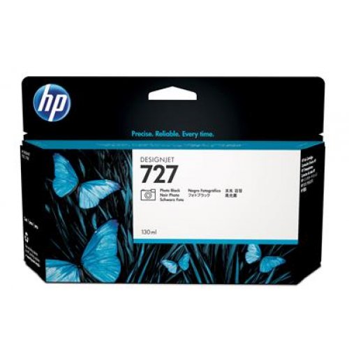 HP Μελάνι Inkjet No.727 Photo Black (130ml) (B3P23A) (HPB3P23A)