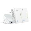 TP-LINK Powerline TL-WPA4220T KIT, AV600 WiFi Network Kit (3 pcs) V5.0