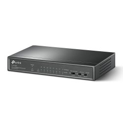 TP-LINK 9-Port 10/100Mbps Desktop Switch with 8-Port PoE+ - TL-SF1009P