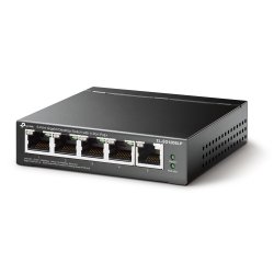 TP-LINK 5-Port Gigabit Desktop Switch with 4-Port PoE+ - TL-SG1005LP