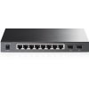 TP-LINK Switch TL-SG2210P, 8-Port Gigabit Smart PoE Switch with 2 SFP Slots