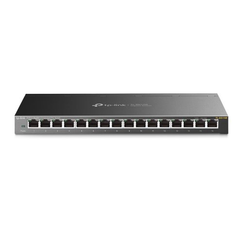 TP-LINK SWITCH TL-SG116E 16xGBIT, MANAGED, STEEL