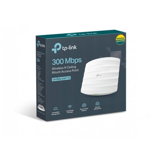TP-LINK 300Mbps Wireless N Ceiling Mount Access Point, Qualcomm