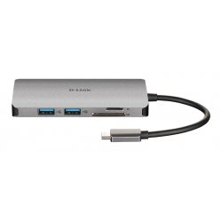 D-LINK DUB-M810 8-IN-1 USB-C HUB HDMI,RJ45,CARD,PD