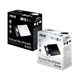 ASUS SDRW-08D2S-U LITE, Slim USB, Black, External