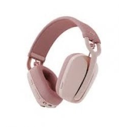 LOGITECH Wireless Headset με Μικρόφωνο Zone Vibe 100 (Ροζ)