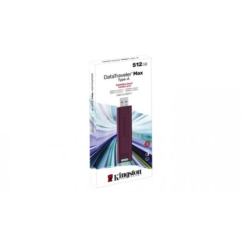 KINGSTON USB Stick DataTraveler Max DTMAXA/512GB, USB 3.2 Type-Α, Black