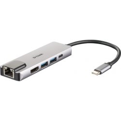 D-LINK DUB-M520 5-IN-1 USB-C HUB HDMI, ETH & PD