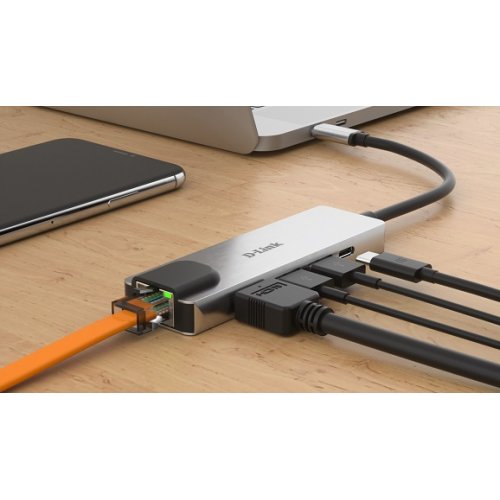 D-LINK DUB-M520 5-IN-1 USB-C HUB HDMI, ETH & PD