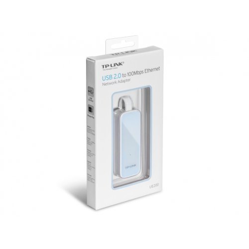 TP-Link UE200 USB 2.0 to 100Mbps Αντάπτορας Δικτύου για Ενσύρματη σύνδεση Ethernet