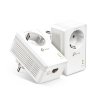 TP-LINK PA7017P AV1000 Powerline Διπλό για Ενσύρματη Σύνδεση με Passthrough Πρίζα και Θύρα Gigabit Ethernet