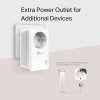 TP-LINK PA7017P AV1000 Powerline Διπλό για Ενσύρματη Σύνδεση με Passthrough Πρίζα και Θύρα Gigabit Ethernet