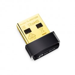 TP-LINK USB TL-WN725N, Ασύρματος USB Αντάπτορας Δικτύου, 150 Mbps