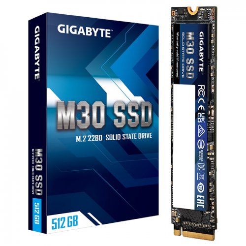 GIGABYTE SSD NVMe M.2 M30 512GB  PCIe