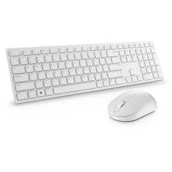 DELL Pro Keyboard & Mouse KM5221W Greek Wireless WHITE