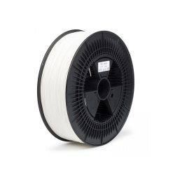 REAL PLA 3D Printer Filament - White - spool of 5Kg - 1.75mm (REFPLAWHITE5000MM175)