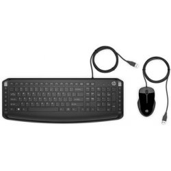 HP Pavilion 200 keyboard USB QWERTZ Greek Black