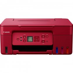 Canon PIXMA G3470 InkTank Multifunction Printer Red (5805C049AA) (CANG3470R)