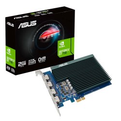 VGA ASUS GeForce GT 730 2GB GDDR5 with 4 HDMI(90YV0H20-M0NA00) (ASU90YV0H20-M0NA00)