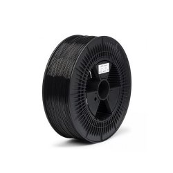 REAL PETG Recycled 3D Printer Filament - Black - spool of  5 Kg - 1.75mm (REFPETGRBLACK5000MM175)