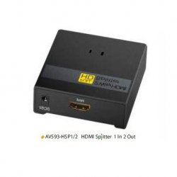 MrCable HDMI splitter - 1.4V - 1 είσοδος, 2 έξοδοι - Με τροφοδοτικό