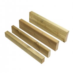 Ξύλινη δοκός εμποτισμένη  6 x 12εκ. 6 x 12 x 510εκ.
