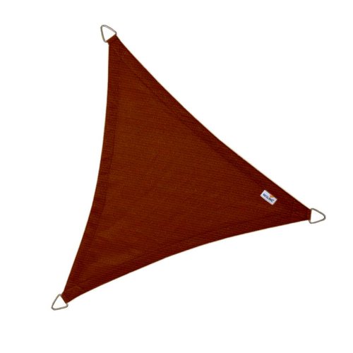 Τρίγωνο πανί σκίασης 285gsm 3,6x3,6x3,6μ. Μαύρο