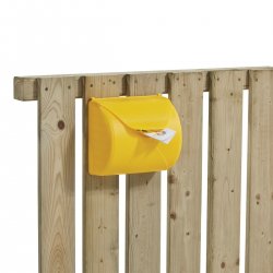 Παιδικό γραμματοκιβώτιο Γραμματοκιβώτιο 25 x 22,6εκ. | κίτρινο