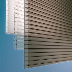 Πολυκαρμπονικό φύλλο κυψελωτό φιμέ 10mm 210 x 100εκ.