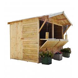 Ξύλινο περίπτερο kiosk market 240 x 180εκ. ΞΥΛΙΝΟ ΠΕΡΙΠΤΕΡΟ KIOSK MARKET 240 x 180εκ.