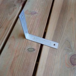 Γωνία σύνδεσης ξύλου 100 x 100 x 20mm 4006