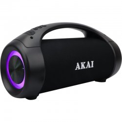 Akai ABTS-55 Αδιάβροχο φορητό ηχείο Bluetooth με TWS, USB, LED, Aux-In και hands free – 50 W