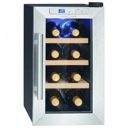 PROFI COOK Συντηρητής κρασιών χωρητικότητας 8 μπουκαλιών (23L) σε μαύρο/ασημί χρώμα, 21.7W PC-WK 1233