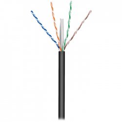 Goobay U/UTP Cat.6 Καλώδιο Δικτύου Ethernet 100m Μαύρο 6τμχ