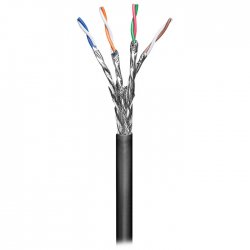 GOOBAY Καλώδιο δικτύου CAT 6, S/FTP, μονόκλωνο, σε κουλούρα 100m, ιδανικό για εξωτερική χρήση 57197