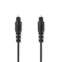 Nedis Optical Audio Cable TOS male - TOS male Μαύρο 2m (CAGB25000BK20) (NEDCAGB25000BK30)