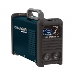 ΗΛΕΚΤΡΟΚΟΛΛΗΣΗ INVERTER ΑΠΟΔΟΣΗ 160Α/60%, ΨΗΦ.ΟΘΟΝΗΣ, ΜΕΓ.ΗΛΕΚΤΡΟΔΙΟ 4mm, ΠΕΡΙΛΑΜΒΑΝΕΙ ΕΞΑΡΤΗΜΑΤΑ BORMANN Pro BIW1760
