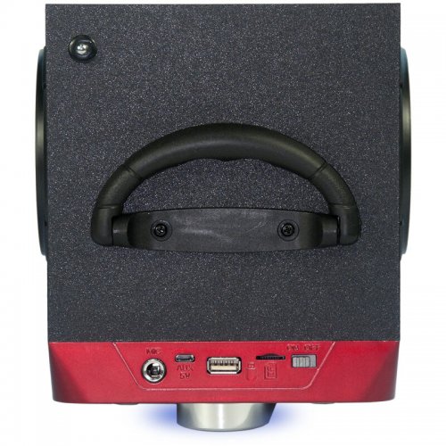 Akai CEU7300-BT Φορητό ηχείο Bluetooth karaoke με LED, μικρόφωνο, FM, USB, micro-SD και Aux-In – 6 W
