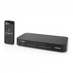 NEDIS Ψηφιακός μετατροπέας HDMI σε TV HDMI (eARC) + Soundbar HDMI (eARC) + έξοδο 3.5 mm και TosLink ACON3455AT