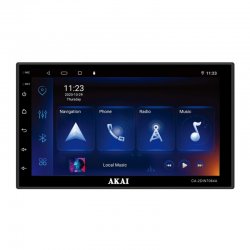 Akai CA-2DIN7064A Ηχοσύστημα αυτοκινήτου 2 DIN με Android, Bluetooth, USB, FM και Mirror link 7"