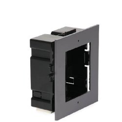 Hikvision DS-KD-ACF1/PLASTIC Βάση για Μπουτονιέρα Θυροτηλεφώνου Για Χωνευτή Τοποθέτηση 1 Module Πλαστικό